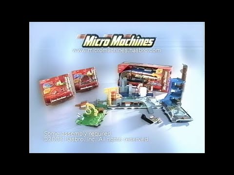 Micro Machines Super Stunt City (Hasbro) TV Commercial - 2003