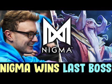 Miracle and Nigma FIRST TIME beat LAST BOSS Aghanim on Grand Magus