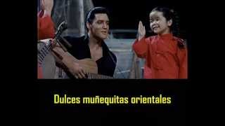 ELVIS PRESLEY -  Dainty little moonbeams ( con subtitulos en español )  BEST SOUND