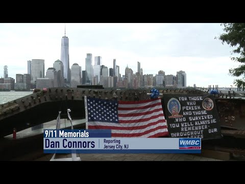 NJ Jersey City Blue Sky & Promenade