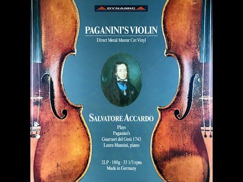 PAGANINI'S VIOLIN  SALVATORE ACCARDO SIDE A-B