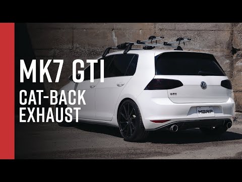 VOLKSWAGEN GTI // MBRP 3" Cat-Back Exhaust Overview