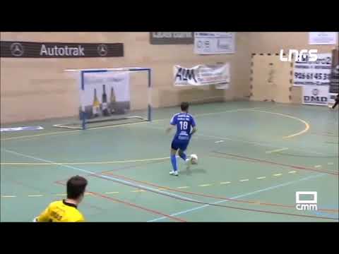 Gol Pablo Mel (5-3) Manzanares FS - Soliss Talavera. J12, 2Div. LNFS