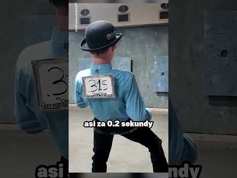 Jak mohou pistolníci tasit a vystřelit za 0,2 sekundy? 🤯