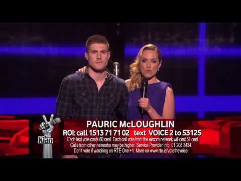 The Voice of Ireland Series 3 Ep 11 - Pauric McLoughlin Live Show 1