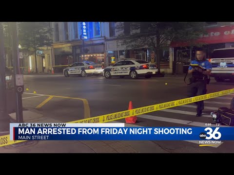 Man arrested in connection to Friday night Main Street shooting 051324