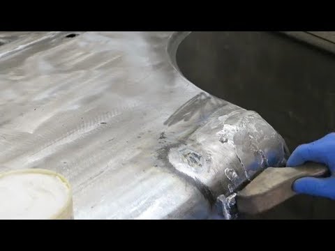 How to do lead loading, soft soldering on car bodywork, Tips and Tricks #5