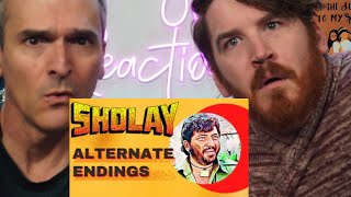 Sholay - Alternate Ending REACTION!!!
