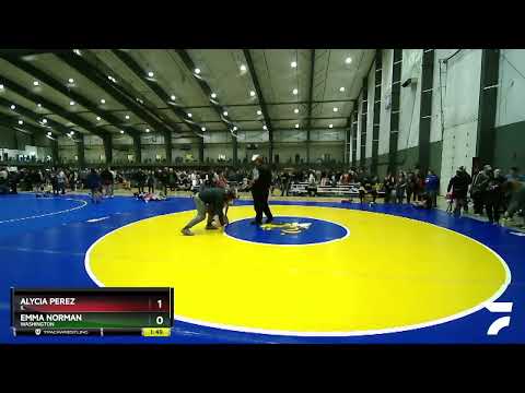 100 Lbs Round 3 - Alycia Perez, IL Vs Emma Norman, Washington 1a17
