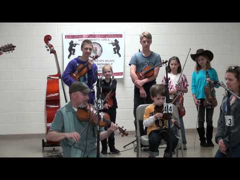Eric and Owen Anderson - Ode to Joy ♫ California State Old Time Fiddlers Assoc Dist # 5 ♫