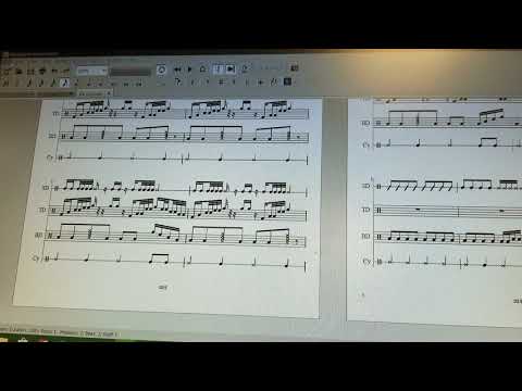 MUSESCORE 2 Tutorial | How To Write Marching Drum Music part 1