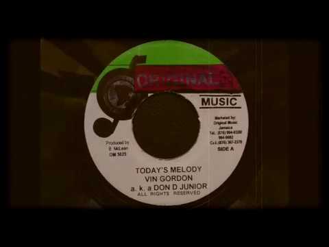 Vin Gordon & Mighty Cloud Band - Today's Melody & Today's Version (Original Music 7")