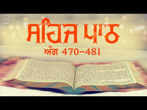 Sehaj Path Ang 470 To 481 | Bhai Sarwan Singh | Fizza Records Gurbani