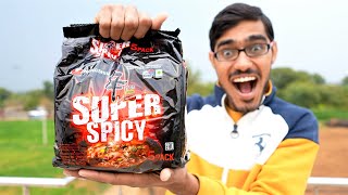 We Tasted World's Super Spicy Noodles🥵 | Made In Korea
