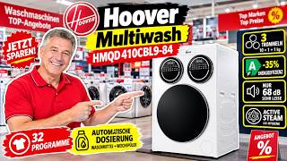 🟢🟢🟢 Hoover Multiwash HMQD 410CBL9-84: Waschmaschine 3 Trommeln im TEST!