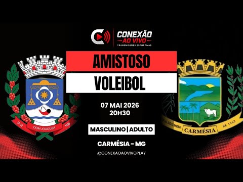 AO VIVO | PREF. DOM JOAQUIM x CARMÉSIA | AMISTOSO | 07/05/2026 | FEMININO ADULTO | #vôlei