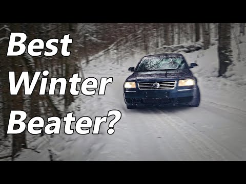 RWD Volkswagen Passat Winter Drifting