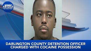 Darlington County detention officer charged with cocaine possession