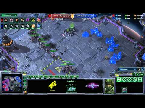 coLTheStC (T) vs. LGIMRagnaroK (Z) Best of 7 HotS Game 1
