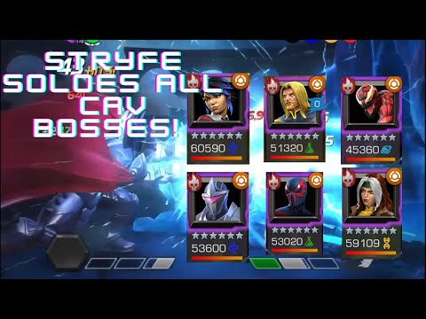 Stryfe DESTROYS ALL Cav Bosses This Month! | Marvel Contest of Champions