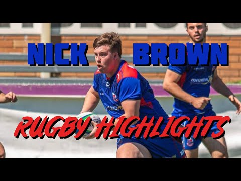 Nick Brown || Manly Marlins || Rugby Highlights
