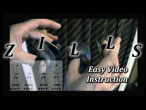 How to play a basic Zill pattern - for Belly Dancers
