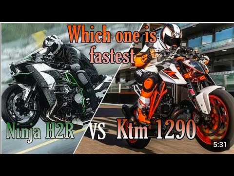 Ktm 1290 superduke vs Kawasaki ninja h2r dragrace |shooter ritik| world fastest bikes | 1290 Vs h2r