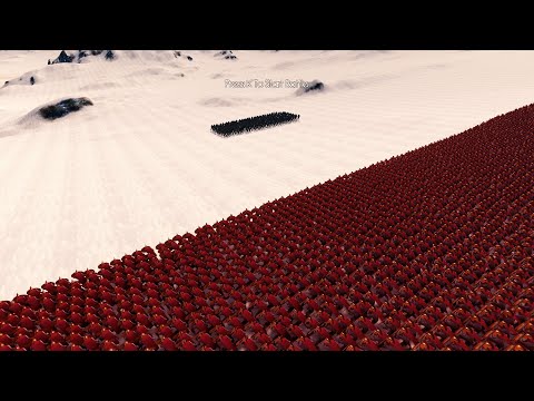 250 MODERN SOLDIERS Vs 10,000 SPARTANS ULTIMATE EPIC BATTLE SIMULATOR UEBS