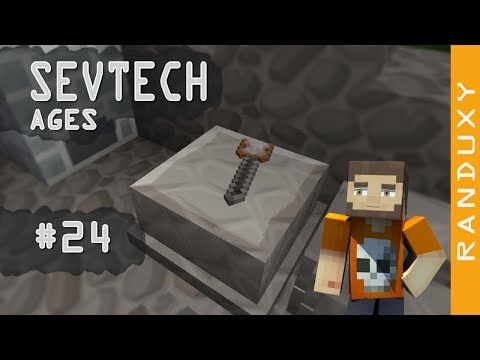 SevTech Ages: Minecraft - Ep.24 - A Dowsing Rod to find ores.