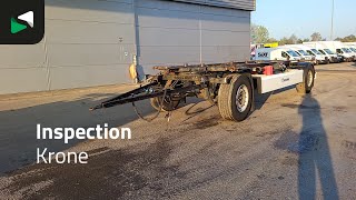 Reboque porta contentores Krone AZ NL-Trailer | Imagem 4 - Autoline