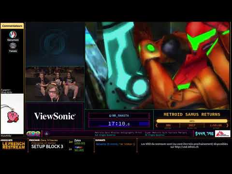 Metroid: Samus Returns en 1:47:35 (Any%) [SGDQ2018]
