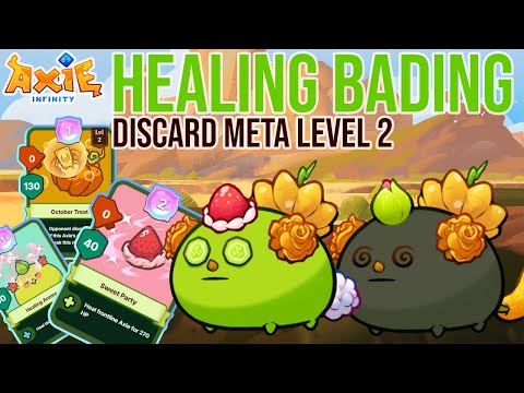 New and Improved HEALING BADING DISCARD META | Axie Infinity Classic 2025