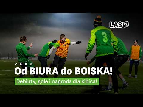 Od BIURA do BOISKA! Debiuty, gole i nagroda dla kibica || VLOG #3