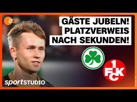 SpVgg Greuther Fürth – 1.FC Kaiserslautern | DFB-Pokal, 2. Runde 2025/26 | sportstudio
