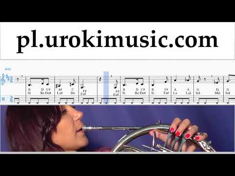 Nauka Gry Na Waltorni Harry Potter - Hedwig's Theme Nuty Poradnik um-i463