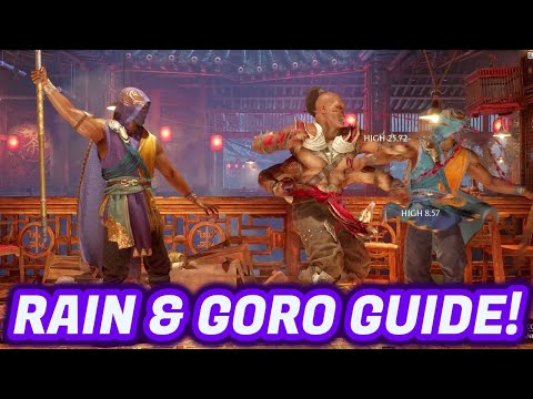 Roro is Good Too!!! Combos & Mix Galore! - Mortal Kombat 1 "Rain" Gameplay Goro Breakdown Guide
