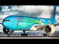 WORLD S LONGEST One Stop Flight Shanghai To Buenos Aires Via Auckland MSFS 2024 MU745