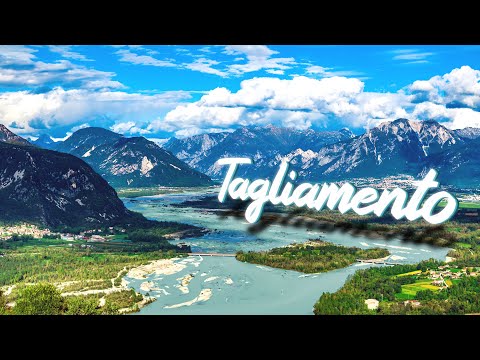 Discover Friuli: Wonders of the Tagliamento River! Castles & Wild Nature - Cinematic Drone 4K