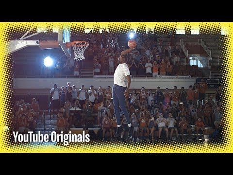 Kevin Durant Walks On Air in Slow Motion