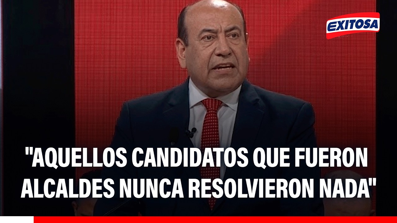 🔴🔵 Renán de Pomar cuestiona a candidatos que ya fueron alcaldes: “Nunca resolvieron nada”