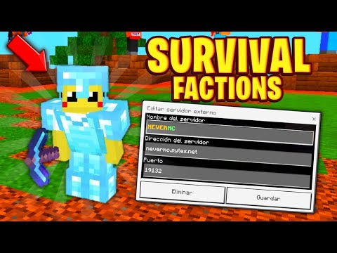 JaarXD - SERVIDOR SURVIVAL FACTIONS PARA MINECRAFT PE/BEDROCK 1.20