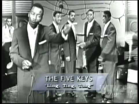 The Five Keys “Ling Ting Tong” 1955 Live Performance