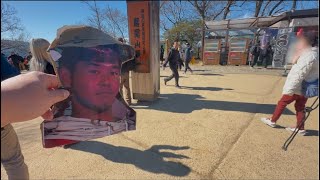 野獣先輩と高尾山頂にきてみた