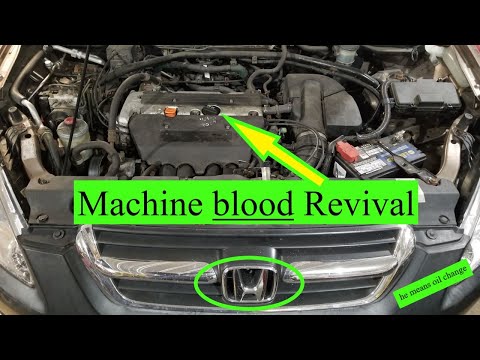 04 Honda CRV - 2.4L Oil Change