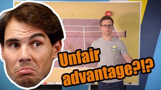 Rafael Nadal's unfair advantage?!?