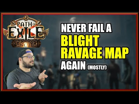 [3.20 POE] NEVER FAIL A BLIGHT RAVAGED MAP AGAIN (mostly) - A  GUIDE TO ALWAYS CLEARING YOUR MAP
