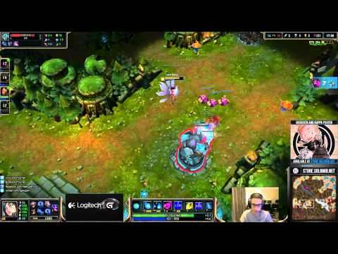 TSM Bjergsen Ahri vs Zed [Challenger Ranked solo queue mid]