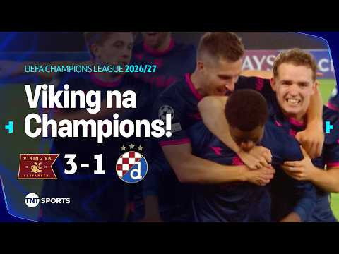 VIKING VIRA O JOGO COM GOLAÇO E VOLTA À CHAMPIONS APÓS 42 ANOS! VIKING 3X1 DINAMO ZAGREB