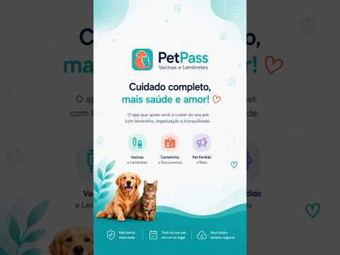 Pet Pass: Vacinas e Lembretes