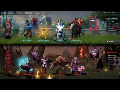 LGD Gaming vs  Digital Chaos (DC) | Game 1 | TI 2017 | Main Event  | 1080p60